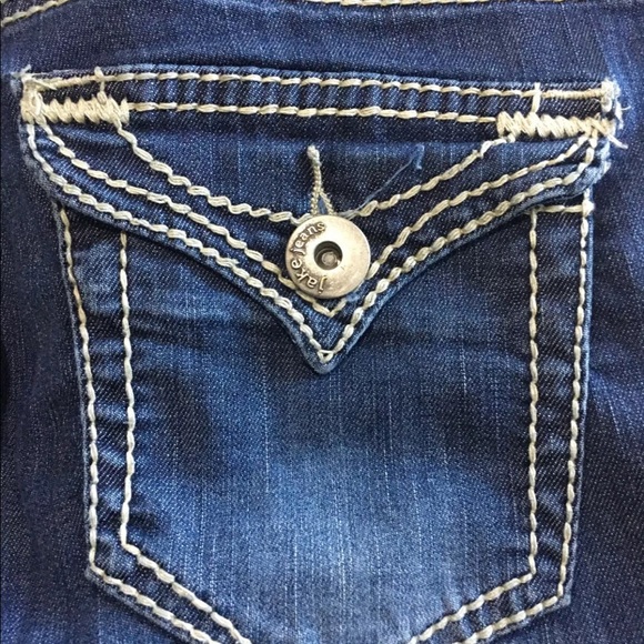 Jake Jeans Bella Flap Pocket Straight Leg Women /Juniors Jeans  #J231045 Size 3 - Picture 5 of 8